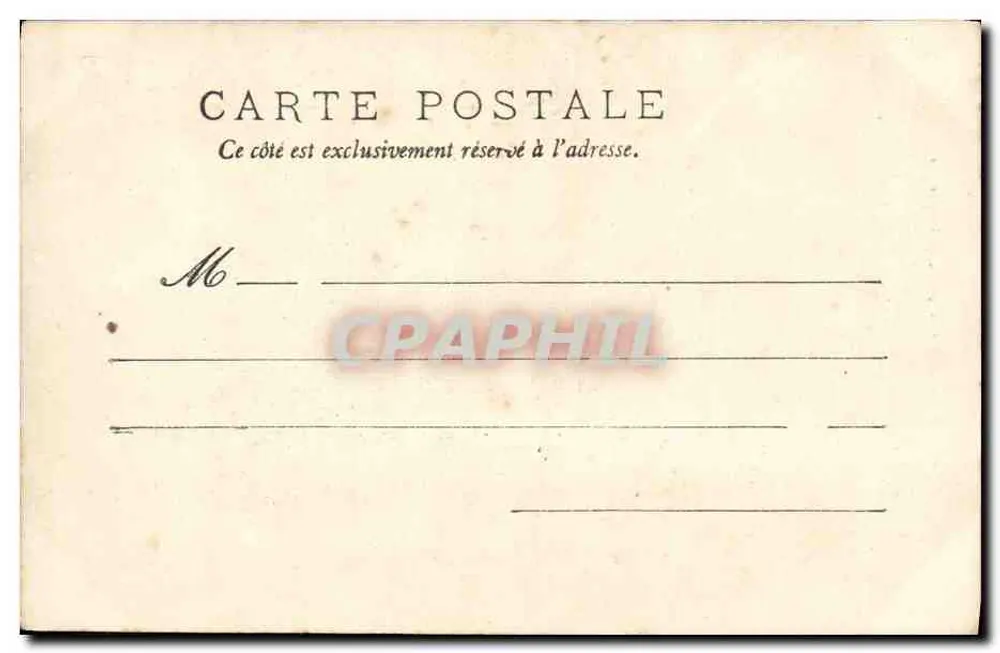 Der "BOUVET" Turmpanzerkreuzer — Toulon — A. Bougault, Verlag-Fotograf Toulon - Rückseite