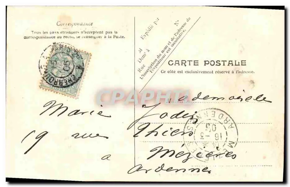 Cherbourg — Le Brennus — Édition Maison Ratti, Nouveautés, Cherbourg - Rückseite