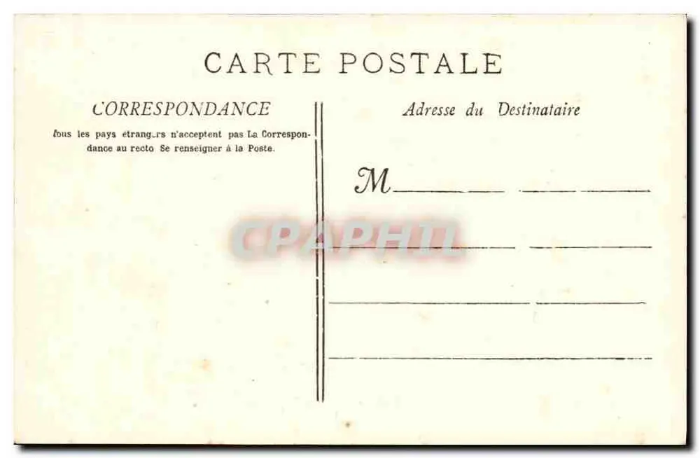 Der "Bruix" Panzerkreuzer — A. Bougault, Nr. 501 - Rückseite