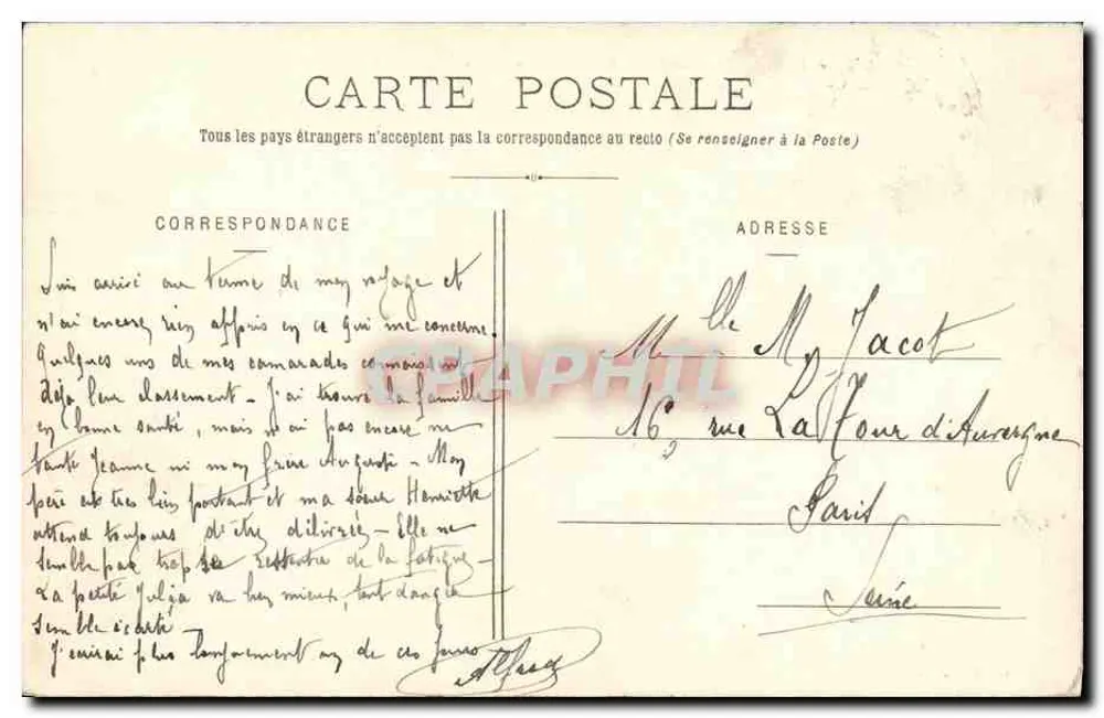 Brest - Grund des Kriegshafens - Der « Bruix » — G.B.N.G. n°41 - Rückseite
