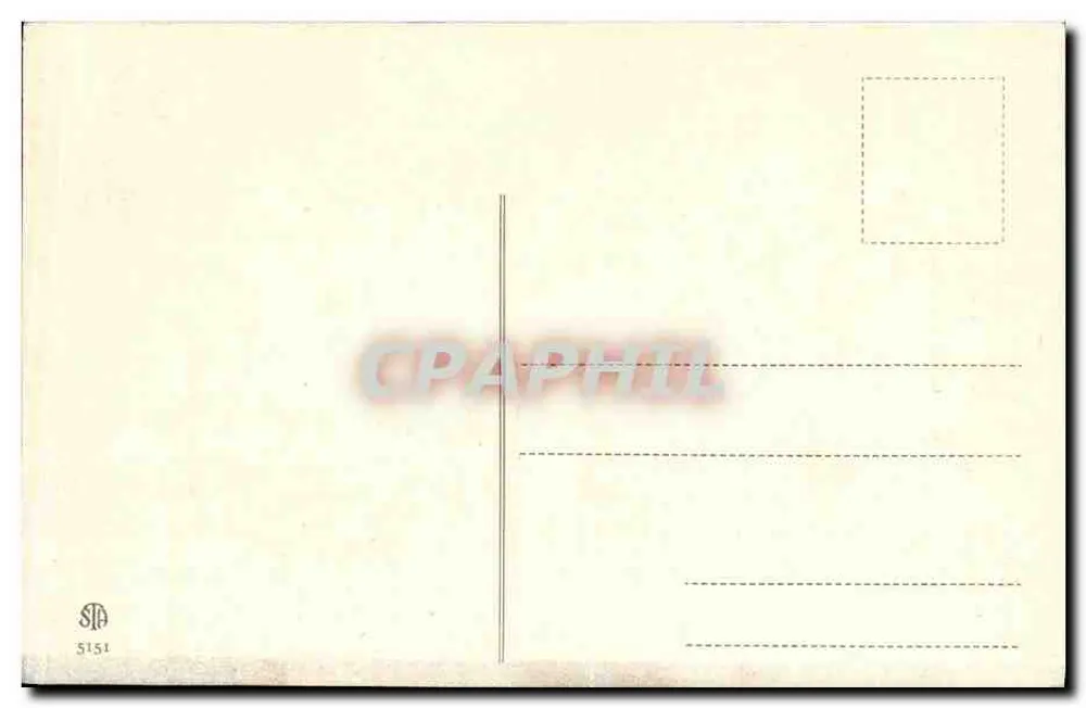 Regia Nave "Carlo Alberto" — italienisches Kriegsschiff — Verlag SIA n° 5151 - Rückseite