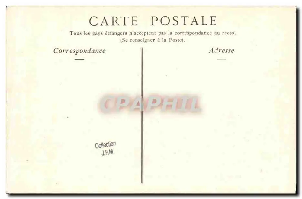 Militärische Marine — « Carnot » Schlachtschiff erster Klasse — Collections ND Phot - Rückseite