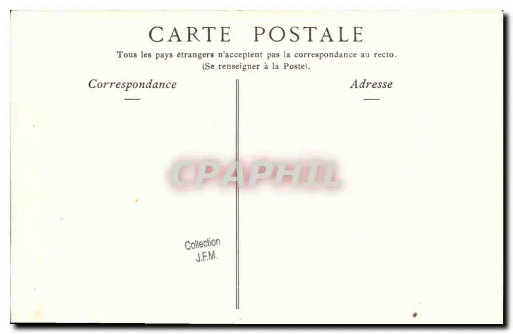 Militärische Marine — « LE CARNOT », Schlachtschiff erster Klasse — Collections ND Phot, n° 214 - Rückseite