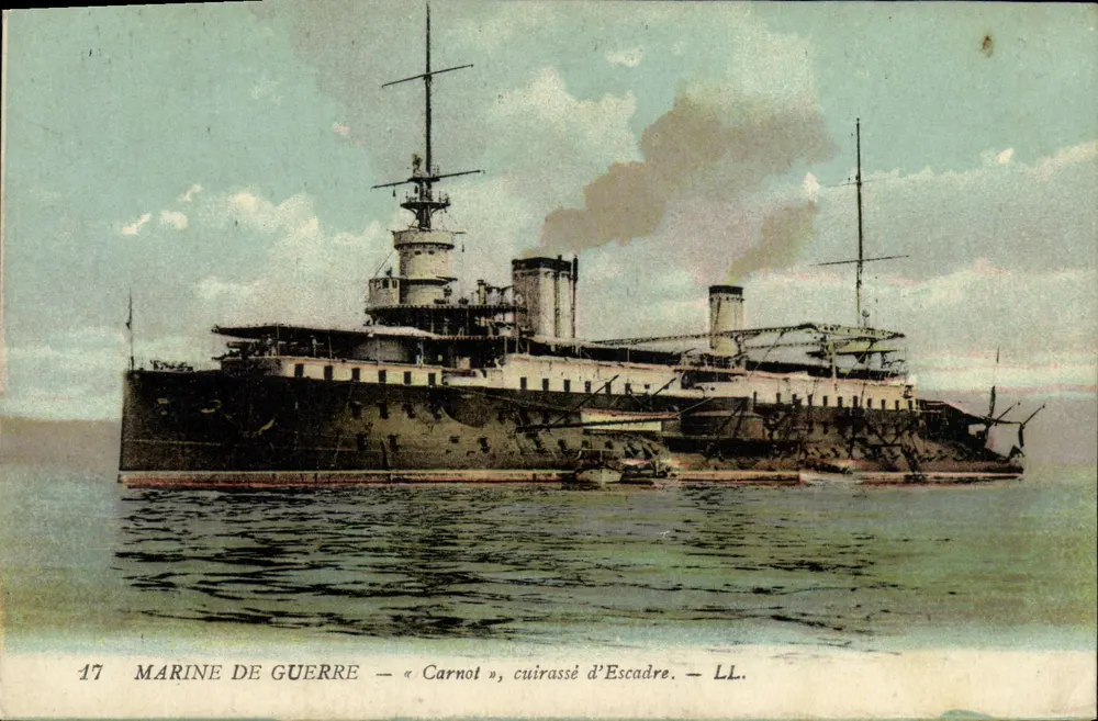 Kriegsmarine — « Carnot », Schlachtkreuzer — LL. — Nr. 17 - Vorderseite