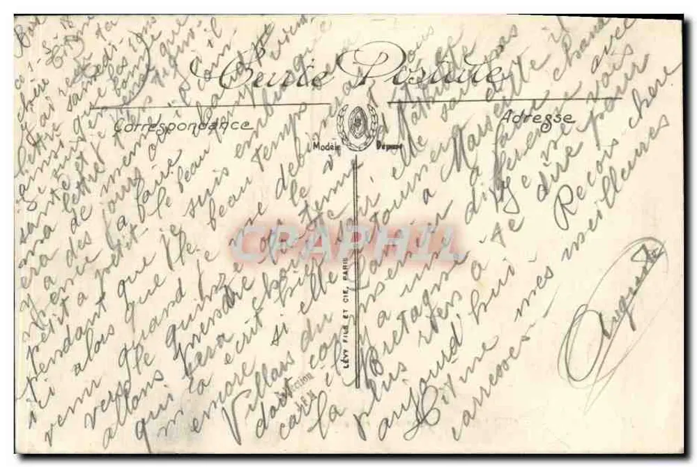 Kriegsmarine — « Carnot », Schlachtkreuzer — LL. — Nr. 17 - Rückseite