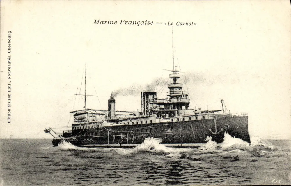 Französische Marine — « Le Carnot » — Maison Ratli Edition, Cherbourg - Vorderseite
