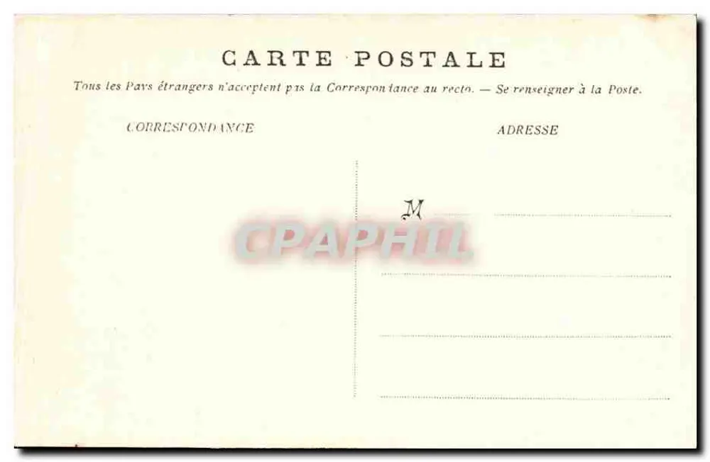 Französische Marine — « Le Carnot » — Maison Ratli Edition, Cherbourg - Rückseite
