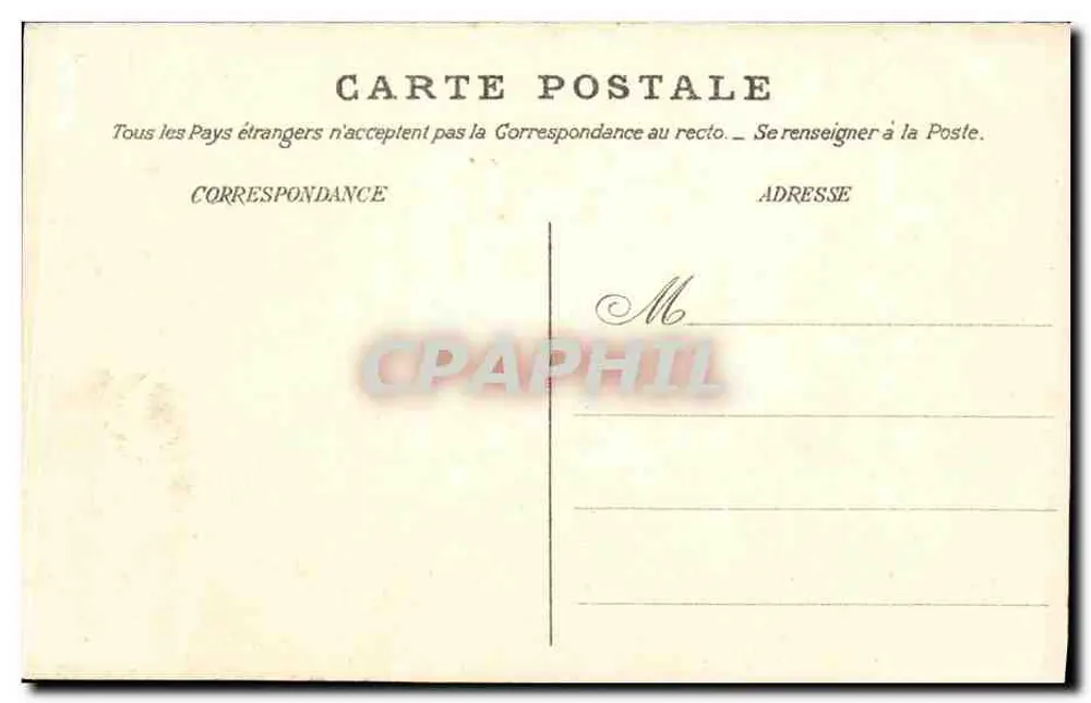 Le Carnot — Kreuzer der französischen Marine — Edition Maison Ratti, Neuerscheinungen, Cherbour - Rückseite