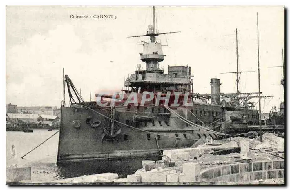 Cruiser « Carnot » — Coleção 1 — editor não identificado - Frente