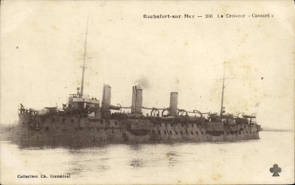 Rochefort-sur-Mer — Le Croiseur Cassard — Collection Ch. Giambiasi - Vorderseite