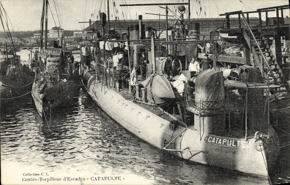 Zerstörer « CATAPULTE » — Sammlung C. L. - Vorderseite