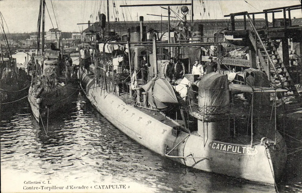 Flotillentorpedoboot « CATAPULTE » — Sammlung C. L. - Vorderseite