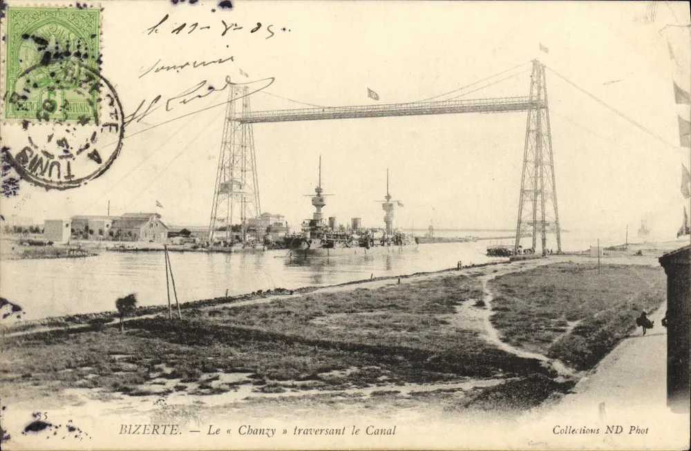 Bizerte — Der « Chanzy » überquert den Kanal — Collections ND Phot - Vorderseite