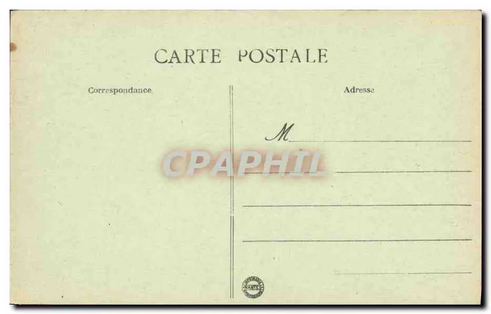 Cherbourg - Cegonha "Charles-Martel" — Coleção C. L. - Verso