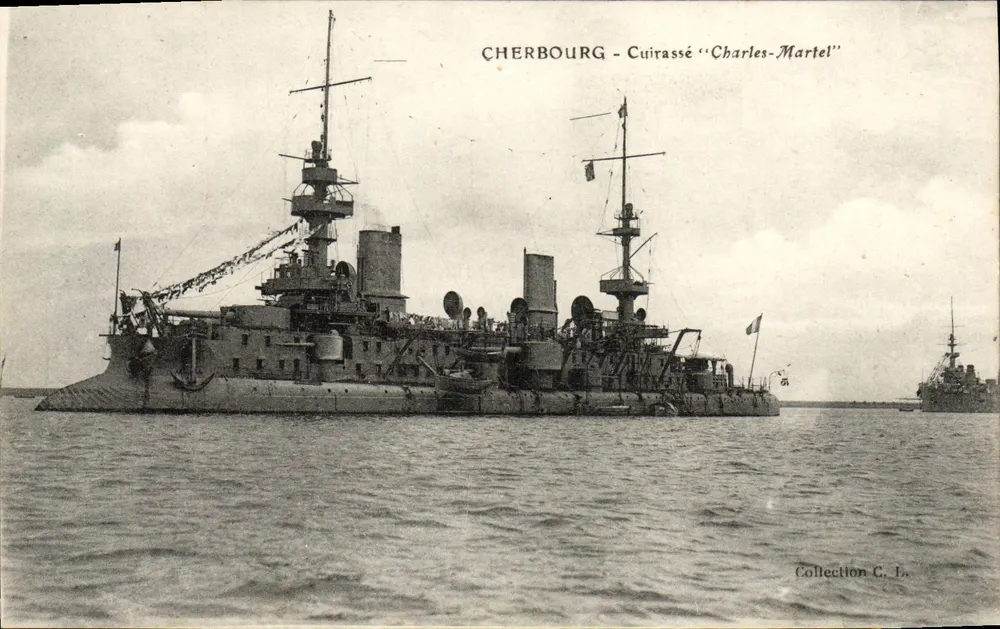 Cherbourg - Eisenklasse 'Charles-Martel' — Sammlung C. L. - Vorderseite