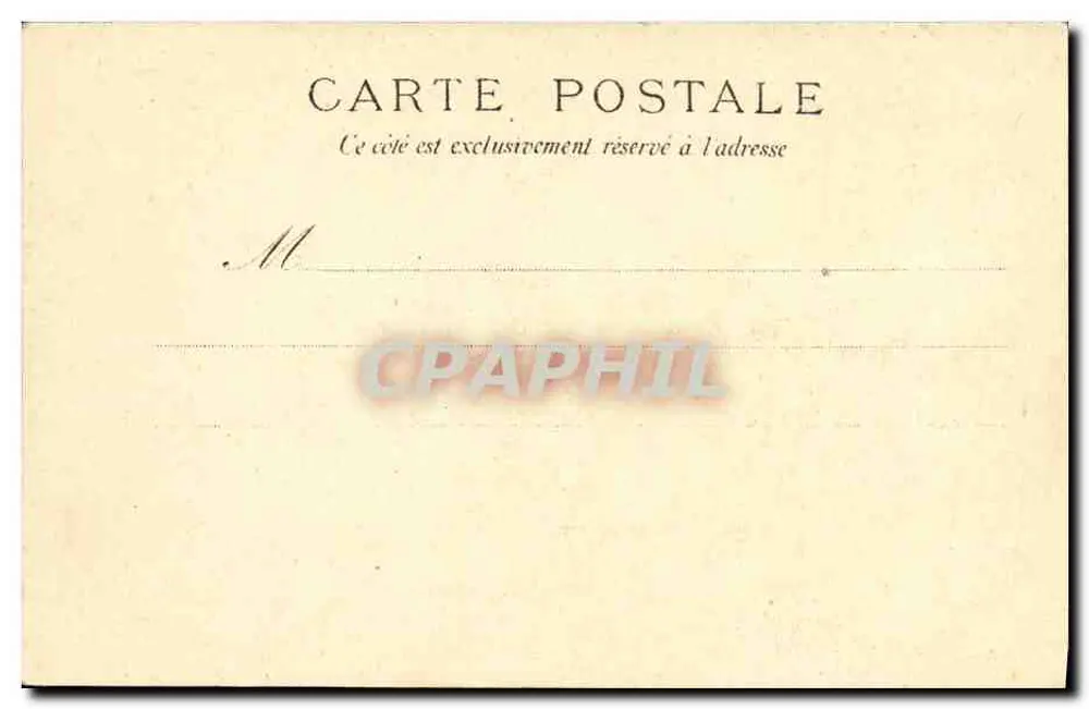 O Charles-Martel — cruzador da Marinha Militar Francesa — J. KUEN, Paris - Verso
