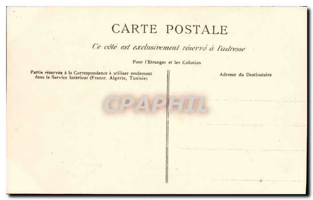 Der « Chasseloup-Laubat », Panzerkreuzer — G. F. — Foto von P. B. Cherbourg - Rückseite