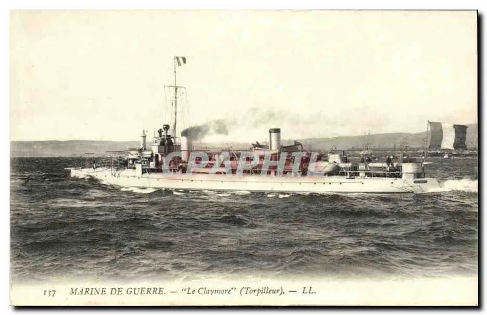 Der Claymore (U-Boot) — Marine — LL. n° 137 - Vorderseite