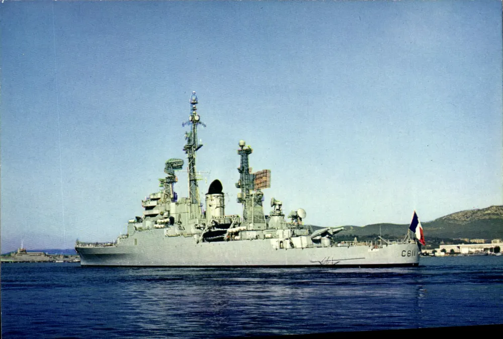 Le Colbert — navigiert den Hafen — Éditions de France, Marseille - Vorderseite