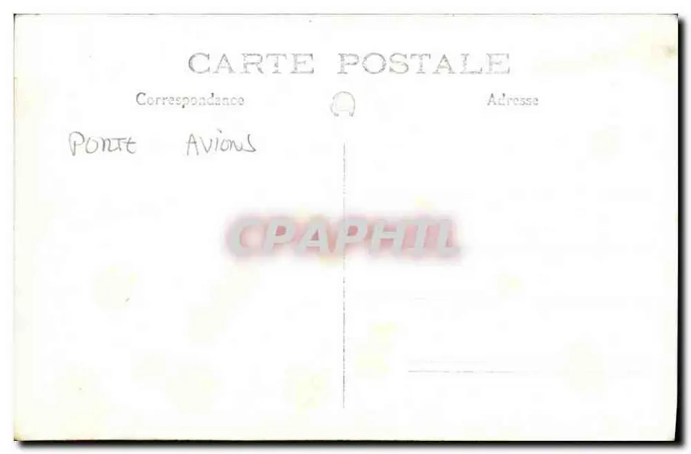 Transporte aéreo "Commandant Teste" — Toulon — Marius BAR fot. - Verso