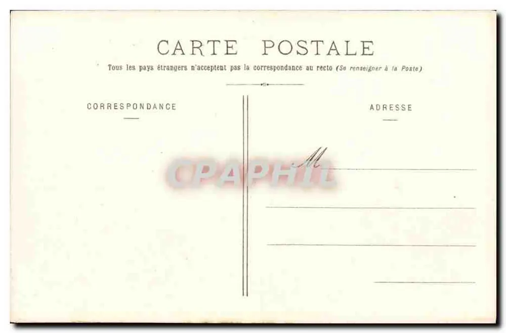 Le Condé — Kreuzer-Linienschiff — Sammlung P. B. Cherbourg - Rückseite