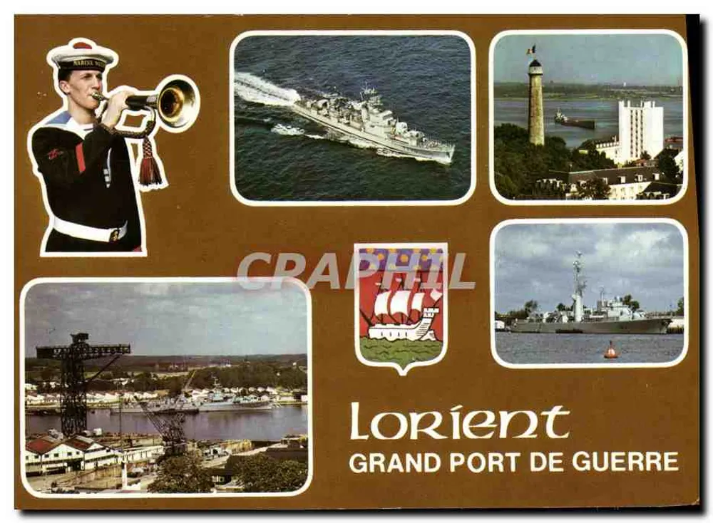 Lorient — Grand Port de Guerre — Belles Éditions de Bretagne - Vorderseite
