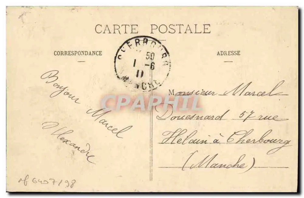 O Cuirassé Diderot — Coleção H. Laurent, Port-Louis — editor não visível - Verso