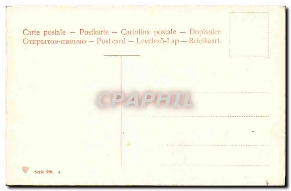 Kreuzer der ersten Klasse « Dmitri-Donskoï » — Serie 520, n°4 — sowjetischer Verleger - Rückseite
