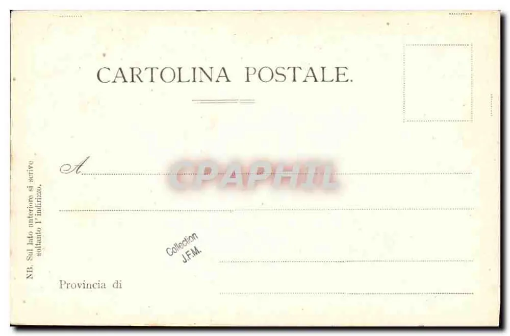 Croiseur Duilio — Corazzata — R. Marina Italiana — Giorgio Sternfeld, Venezia, n°7002 - Verso