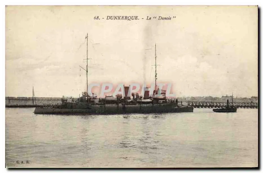 Dunkerque — O "Dunois" — G.A.R. n°68 - Frente
