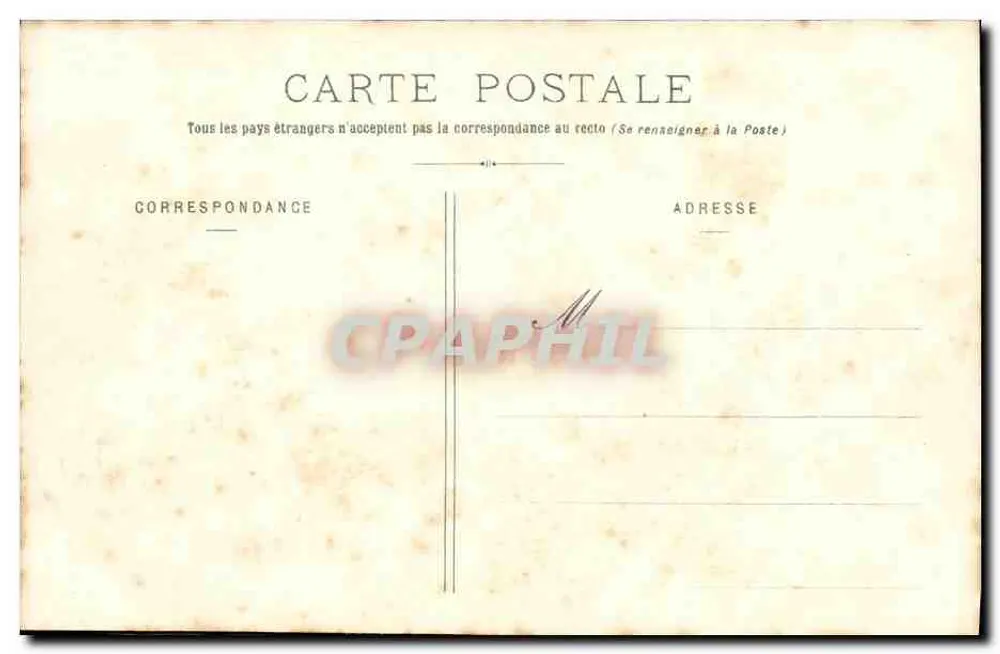 Le Dupleix, Kreuzer-Panzerschiff — Sammlung P. B., Cherbourg - Rückseite