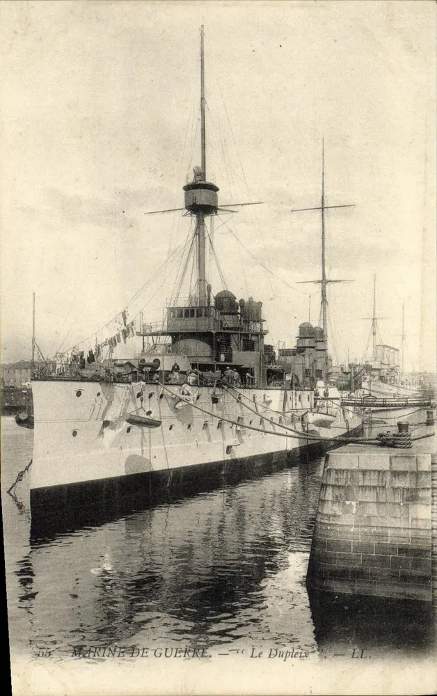 Le Dupleix — Croiseur de la Marine de guerre — éditeur LL. n° 55 - Vorderseite