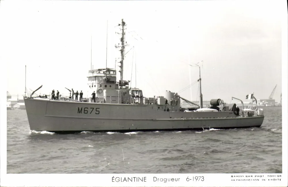 ÉGLANTINE — Dragador — Edições Marius BAP, Toulouse - Frente