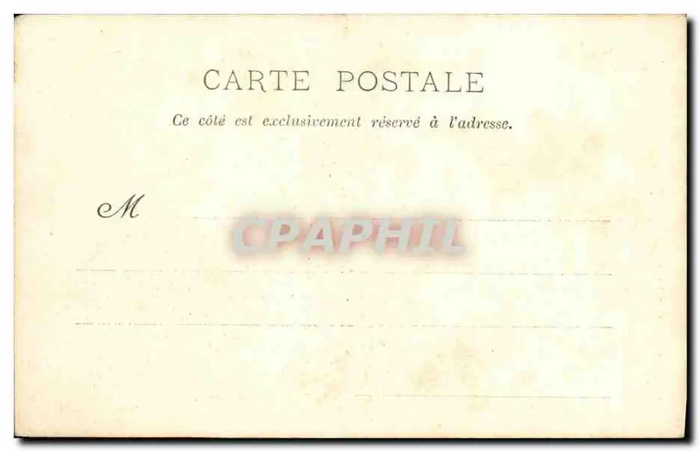 Das "d'Entrecasteaux" — Kreuzer der französischen Marine — A. Couturier, Fotoverlag, Toulon, Nr. 336 - Rückseite