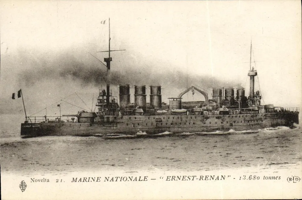 Marine Nationale — "Ernest-Renán" — 13.680 Tonnen — Novelta 21 - Vorderseite