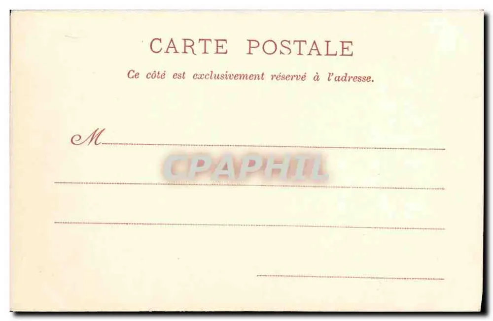 Die "Espingolle" — Torpedoboot auf See — A. Couturier, Fotoverlag, Toulon, n°334 - Rückseite