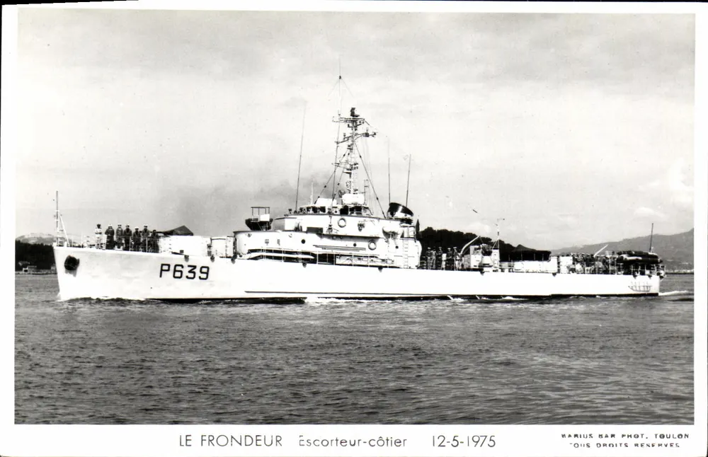Le Frondeur — Küstenbegleitschiff — Warius Bar Phot, Toulon - Vorderseite