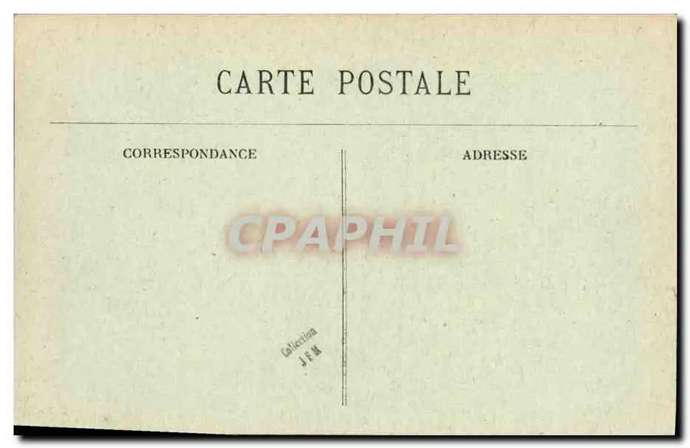 Kreuzer « GAULOIS » — französisches Kriegsschiff — Sammlung J.R.M. - Rückseite