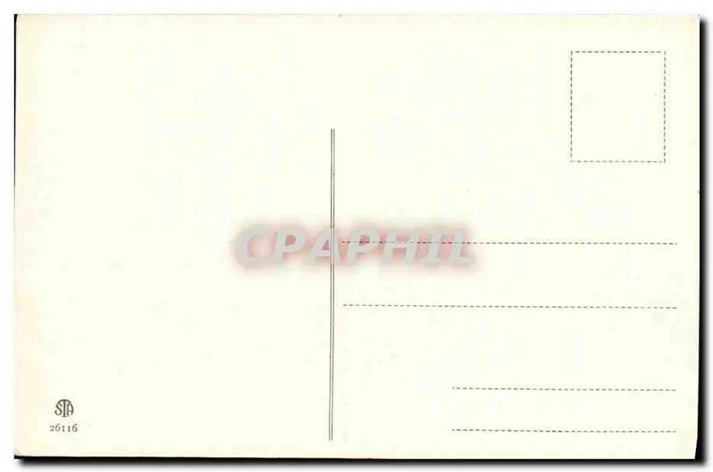 Nave Real "Giulio Cesare" — navio de guerra italiano — editor STA, n° 26116 - Verso