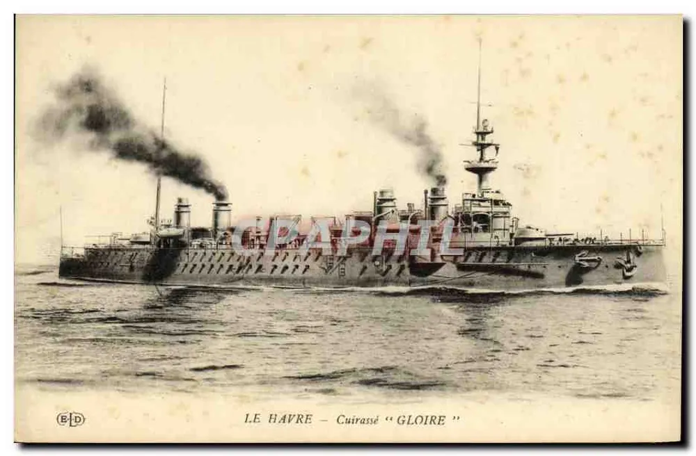Le Havre — Eisenklasse "Gloire" — E.D. (Verlag) - Vorderseite
