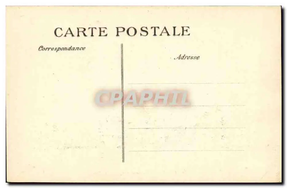 Le Havre — Eisenklasse "Gloire" — E.D. (Verlag) - Rückseite