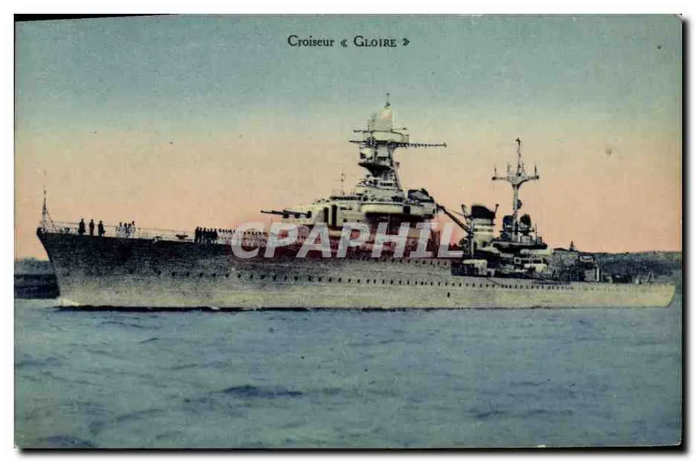 Cruzador « Gloire » — França — editor não identificado - Frente