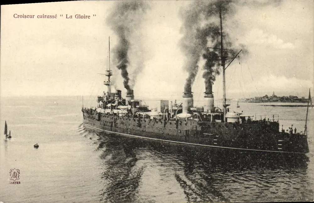 Panzerkreuzer "La Gloire" — Lorient — Verlag RANTES - Vorderseite