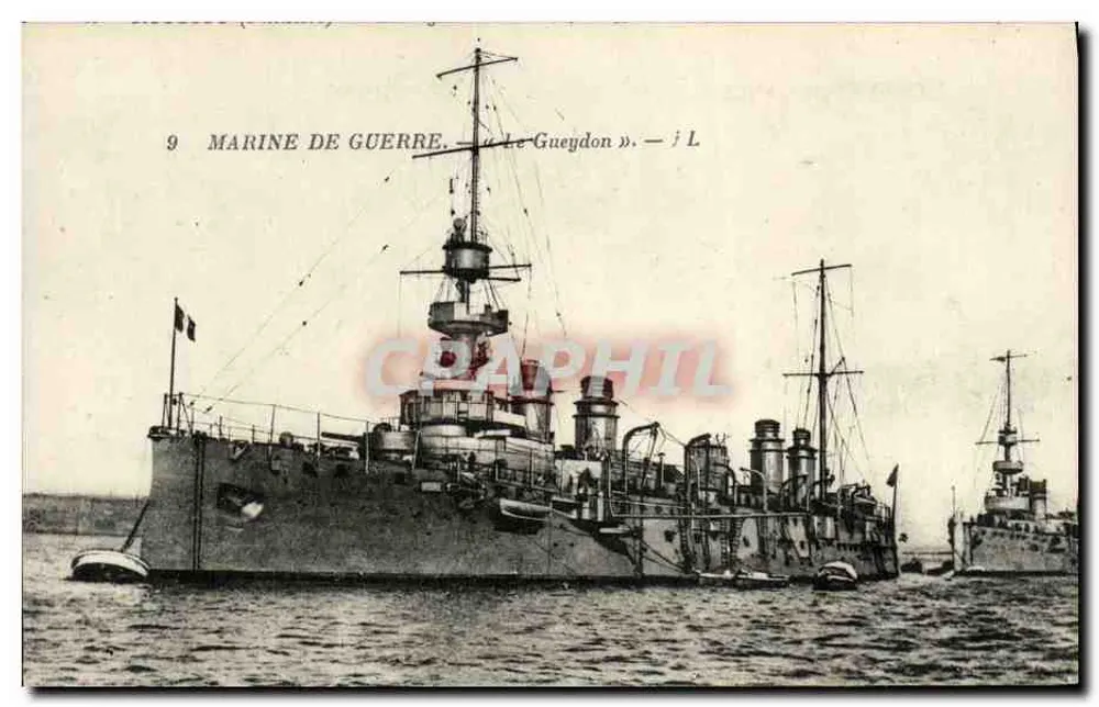 Le Gueydon — Marine de Guerre — Verleger Levy et Neurden, Paris - Vorderseite