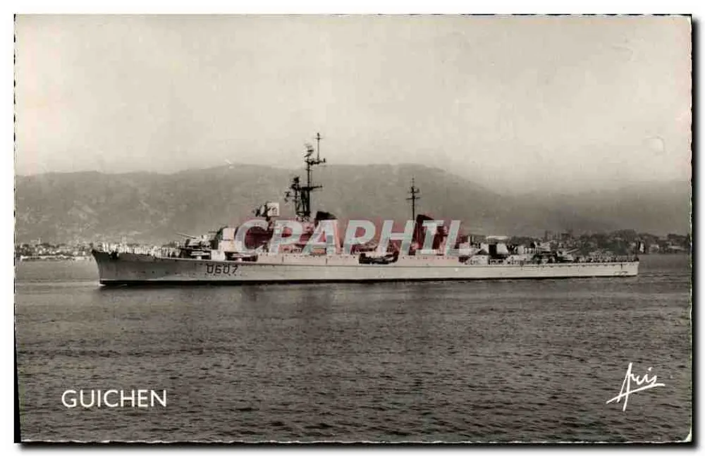 Cruiser leve GUICHEN — Toulon — Edições ARS - Frente