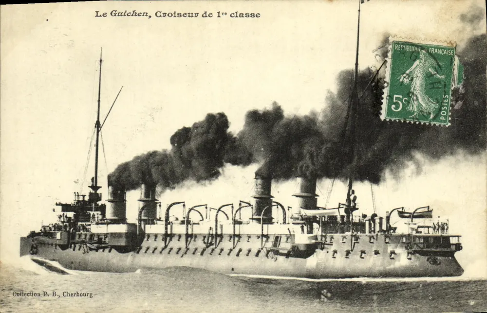 Le Guichen, Kreuzer der ersten Klasse — Sammlung P. B., Cherbourg - Vorderseite