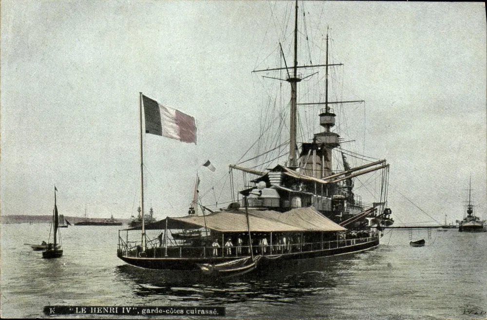 Le Henri IV, gepanzerte Küstenwache — Frankreich — Verlag L. V. & Cie - Vorderseite