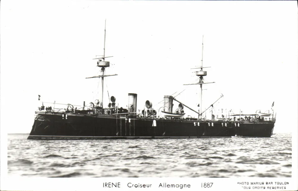 Irene Kreuzer Deutschland 1887 — Foto Marius Bar Toulon - Vorderseite