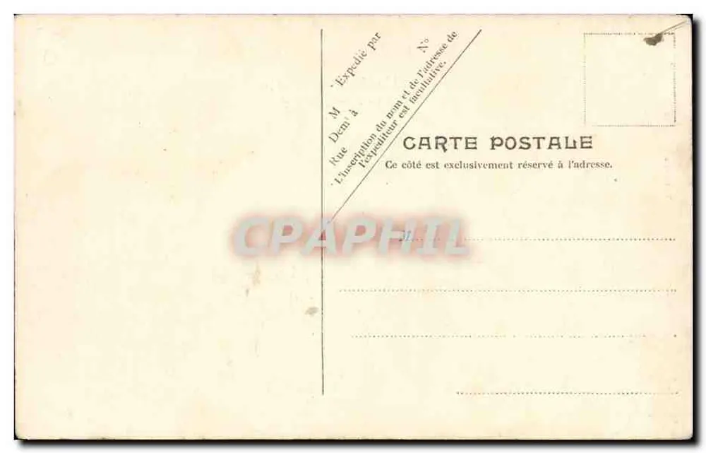Le Jauréguiberry — Kreuzer der französischen Marine — V.P. Paris Nr. 13 - Rückseite