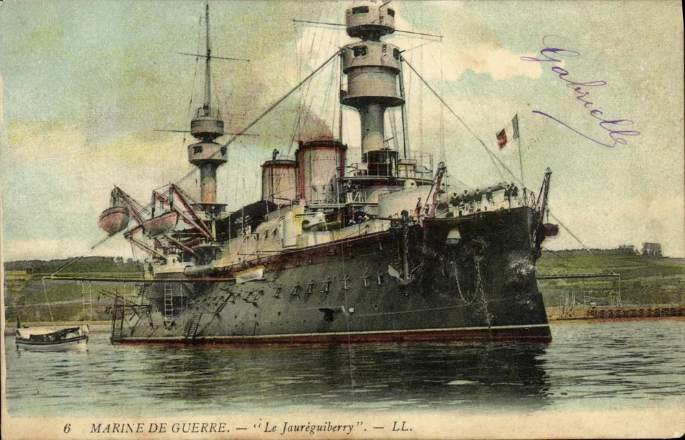 Kriegsflotte — 'Le Jauréguiberry' — LL. - Vorderseite